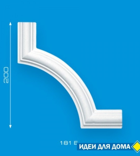 Угловой элемент к молдингу 181Б (комплект4шт)11/44