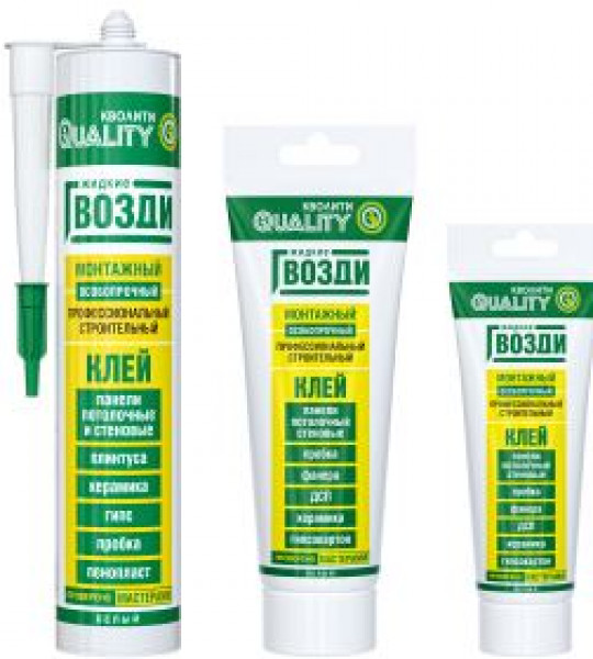 Жидкие гвозди Quality  Монтажный 200 г*12